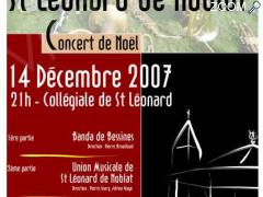 photo de Concert de Noël de l'Union Musicale de St Léonard de Noblat